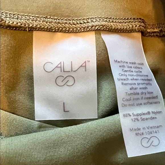 CALIA by Carrie Underwood Olive Leggings - Picture 2 of 5